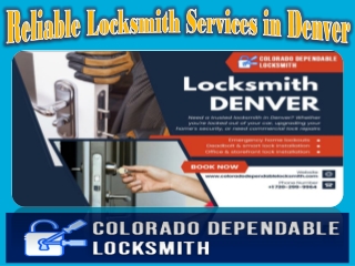 Reliable Locksmith Services in Denver