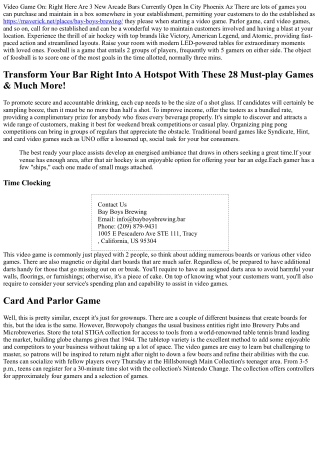 Game Night At Stand Game Bar By Matthew Wang