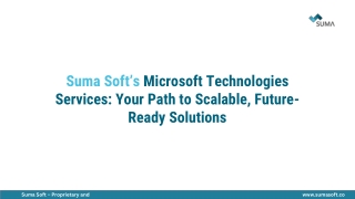 Microsoft Technologies Services