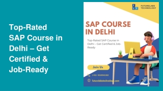 Top-Rated SAP Course in Delhi – Get Certified & Job-Ready