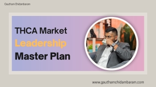 From Market Insight to Execution: Gautham Chidambaram on THCA Strategy