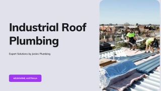 Industrial Roof Plumbing