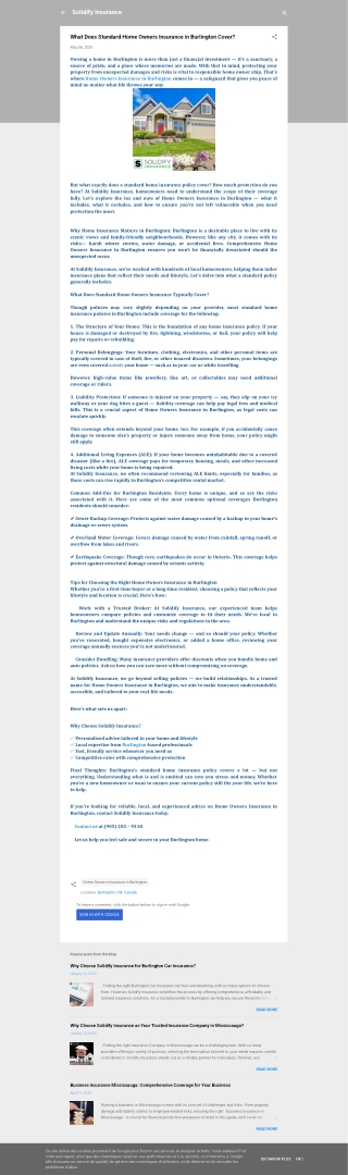 Home Owners Insurance in Burlington