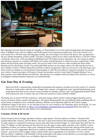 Koa Sports Monday Night Football Live Program