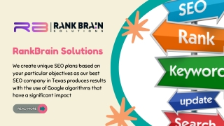 Boost Traffic with SEO in Houston - RankBrain Solutions