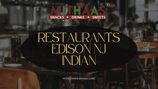 Restaurants Edison NJ Indian