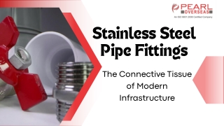 Stainless Steel Pipe Fittings The Connective Tissue of Modern Infrastructure