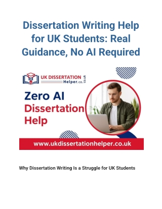 Dissertation Writing Help for UK Students_ Real Guidance, No AI Required