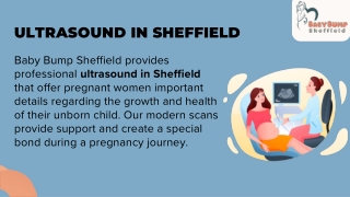 Ultrasound in Sheffield