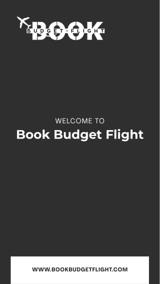 Book Your Ticket In Budget Price For Flight