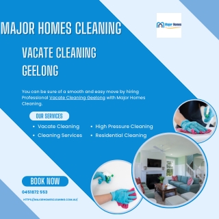 Vacate Cleaning Geelong