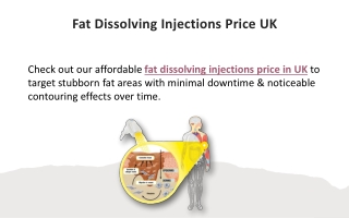 Fat Dissolving Injections Price UK