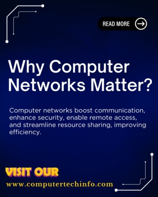 Why Computer Networks Matter