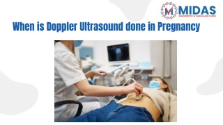 When is Doppler Ultrasound done in Pregnancy