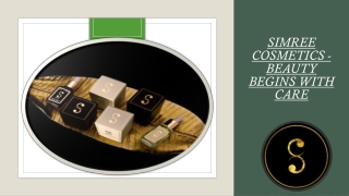 Simree Cosmetics - Beauty Begins With Care