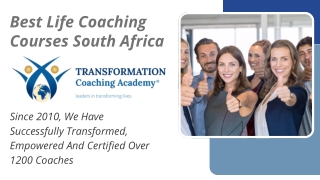 Best Life Coaching Courses South Africa