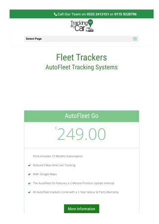 Fleet Vehicle Tracking