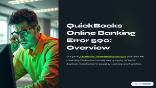 How to Fix QuickBooks Online Banking Error 590: Step-by-Step Guide