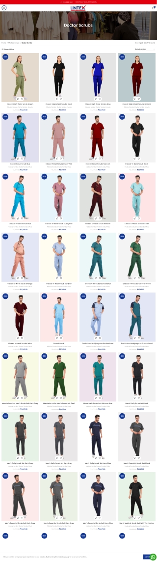 Lintex – Medical Scrub Supplier in India