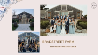 Bradstreet Farm I Premier Venue for Rustic Barn Weddings in MA