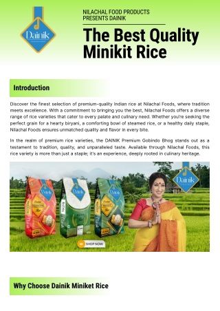 Dainik Minikit Rice