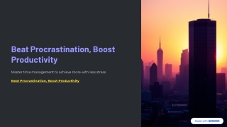 Beat-Procrastination-Boost-Productivity