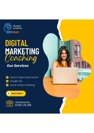 Digital marketing coaching centre in coimbatore