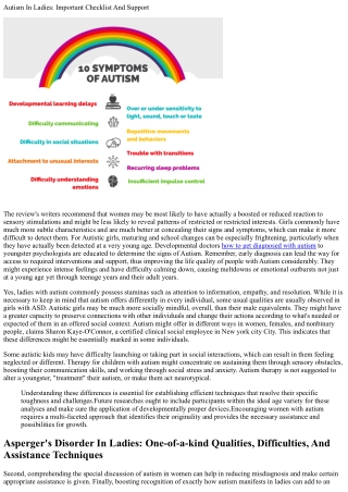 Indicators Of Autism In Girls: An Extensive Guide