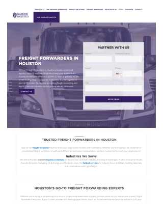 Freight Forwarders in Houston