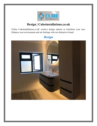 Design Cubeinstallations.co.uk