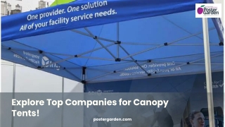 Top Canopy Tent Companies You Should Know