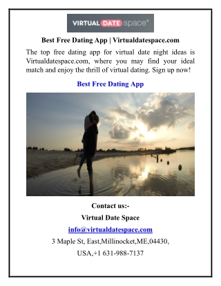 Best Free Dating App Virtualdatespace.com