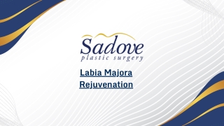 Labia Majora Rejuvenation at  Sadove Plastic Surgery