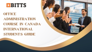 Office Administration Course in Canada International Student’s Guide