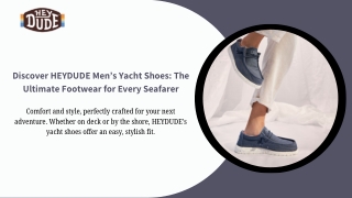 Dock to Downtown: Men’s Yacht Shoes That Rule Every Deck