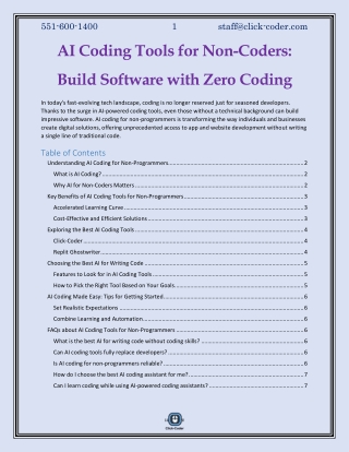 AI Coding Tools for Non-Coders Build Software with Zero Coding