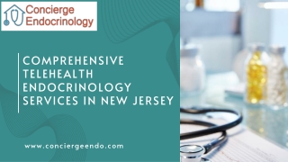 Comprehensive Telehealth Endocrinology Services in New Jersey