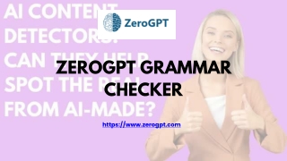 Free Sentence Corrector – Fix Grammar & Spelling  ZeroGPT