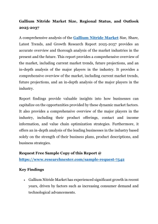 Gallium Nitride Market