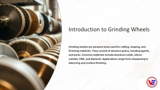 Introduction to Grinding Wheels