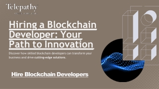 Hire Blockchain Developers – Build Secure & Scalable Blockchain Solutions