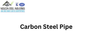 Carbon Steel Pipe Manufacturers