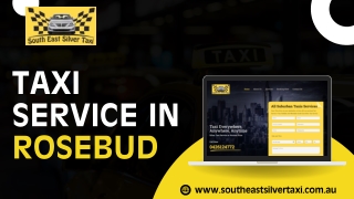 Taxi Service in Rosebud — Ride with Southeast Silver Taxi