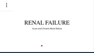 Renal failure