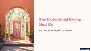 Best Nasha Mukti Kendra Near Me
