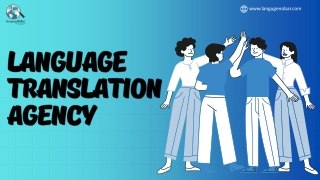 ppt for language translation agency