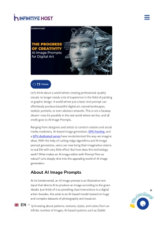 The Progress of Creativity AI Image Prompts for Digital Art