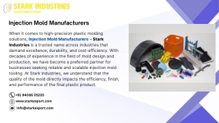 Injection Mold Manufacturers