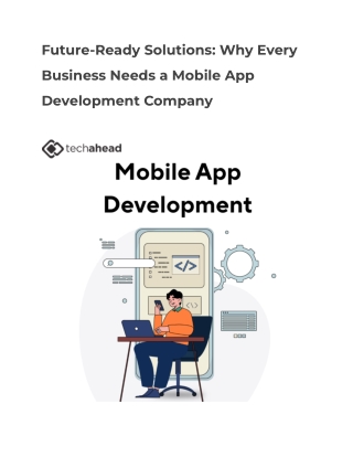 Reliable Mobile App Development Company for All Your Digital Needs