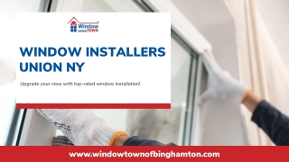 Window Installers Union NY